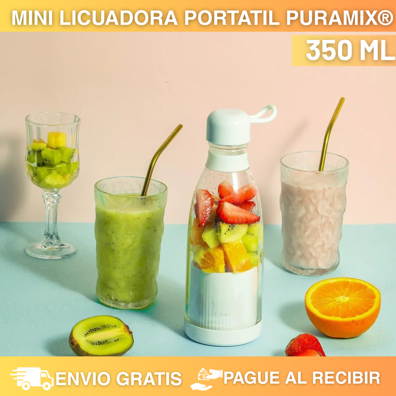 ⚡️OFERTA RELÂMPAGO ⚡️Licuadora PuraMix ® – Batidos Saludables al Instante 💚
