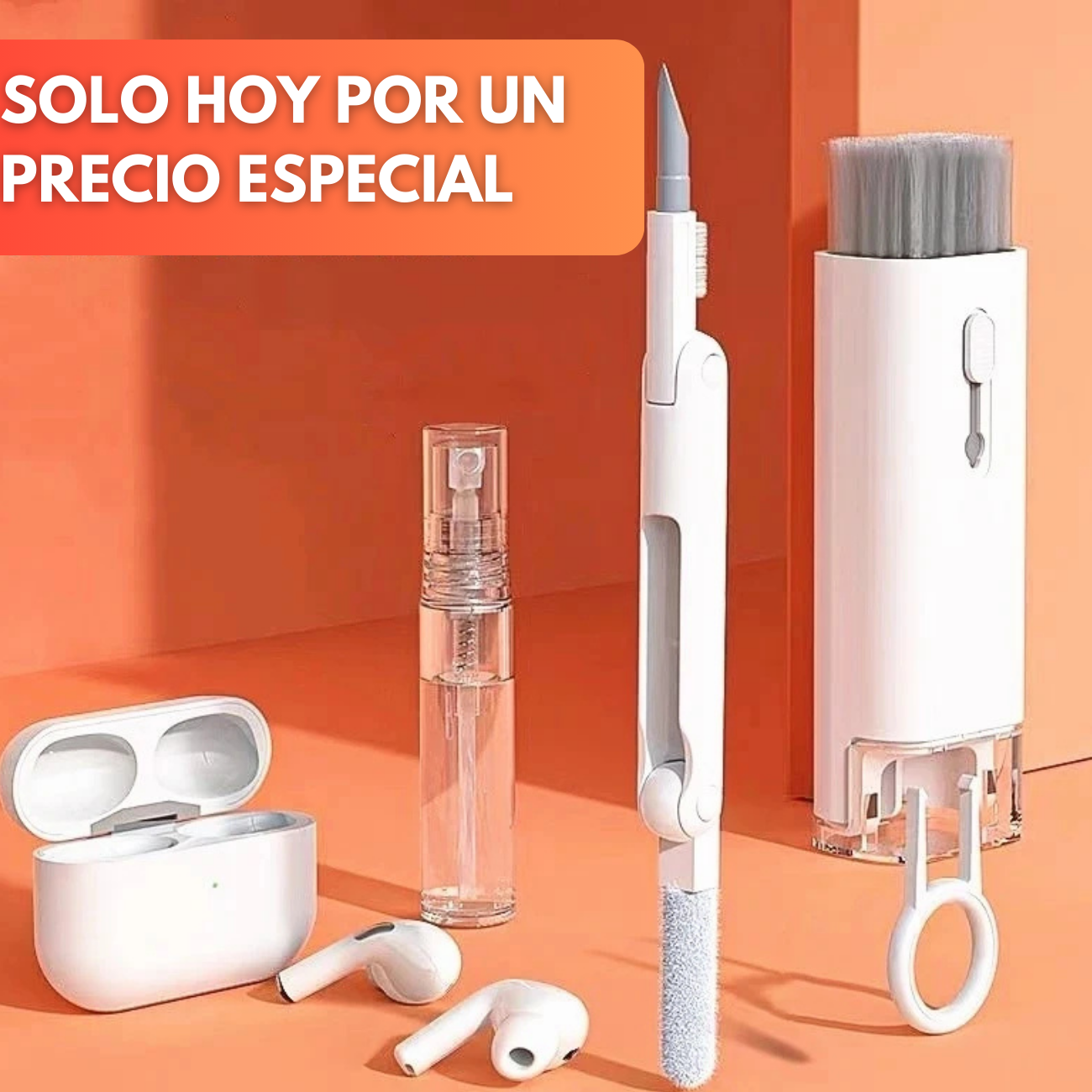 Kit Limpieza Electrónica 7 en 1 – Dispositivos Siempre Impecables