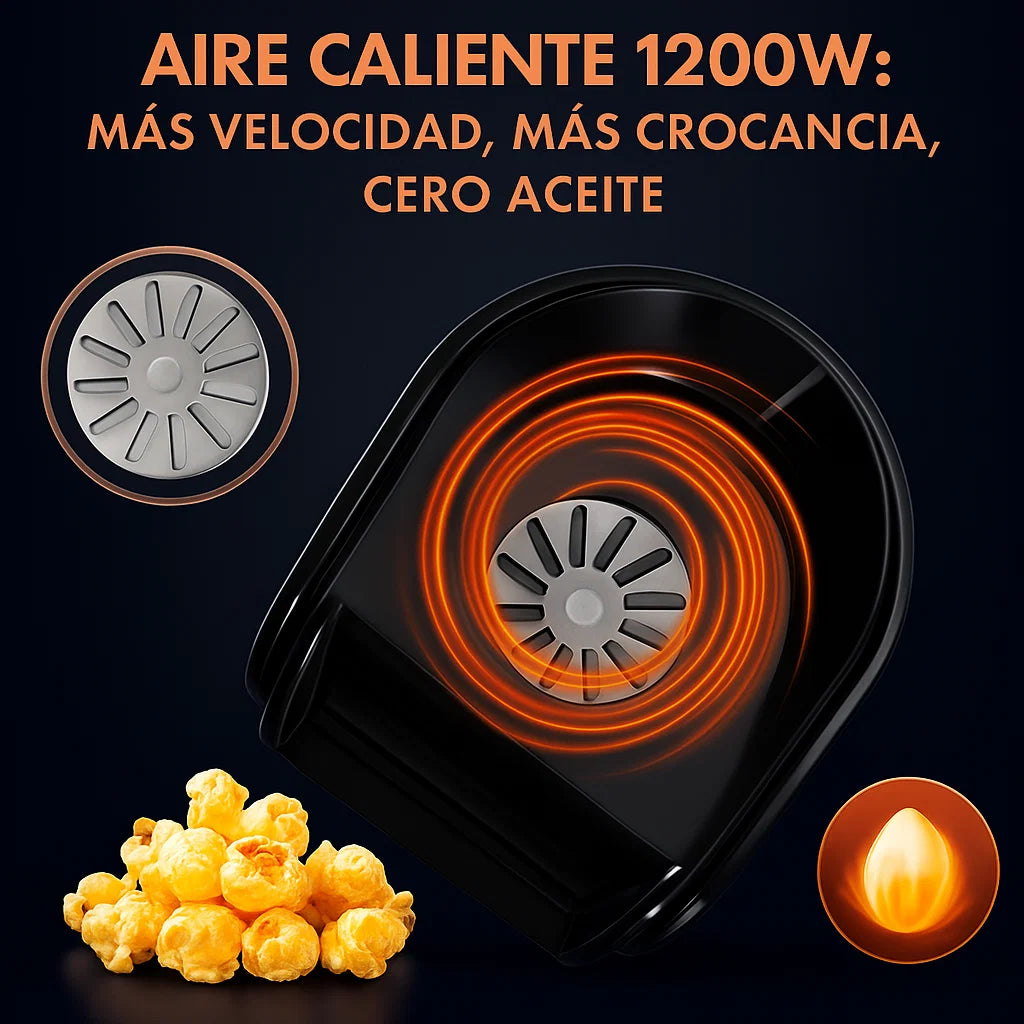 MAQUINA DE HACER PORORO SIN ACEITE