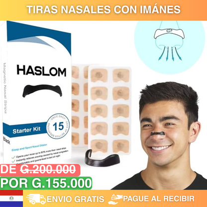 Tiras Nasales Con Imanes