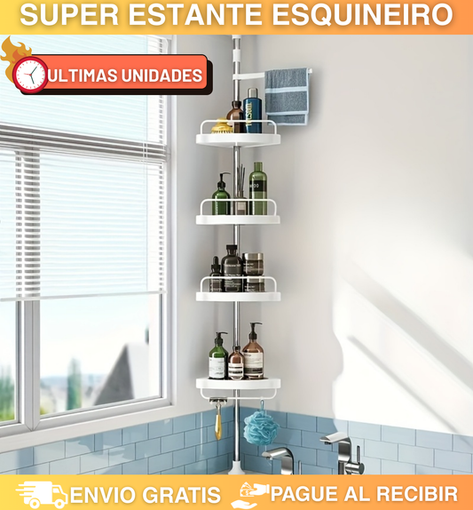 🚨PROMO RELÁMPAGO 🚨SÚPER ESTANTE ESQUINERO