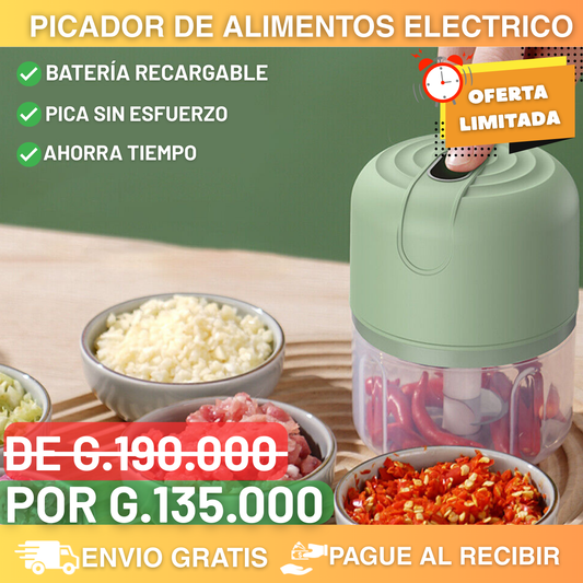PICADOR ELÉCTRICO DE ALIMENTOS