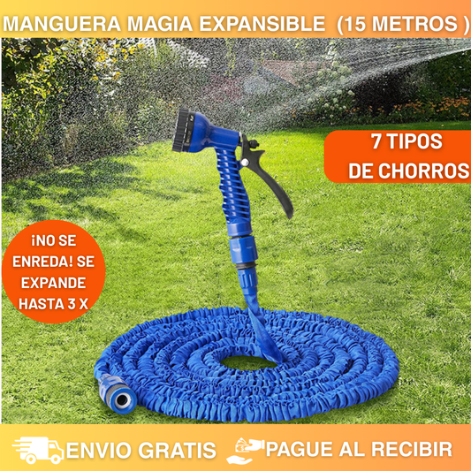 🚨ULTIMAS UNIDADES 🚨Manguera expansible 15METROS