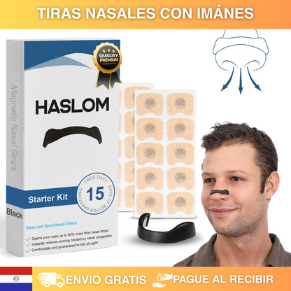 Tiras Nasales Con Imanes