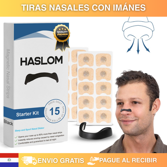 Tiras Nasales Con Imanes