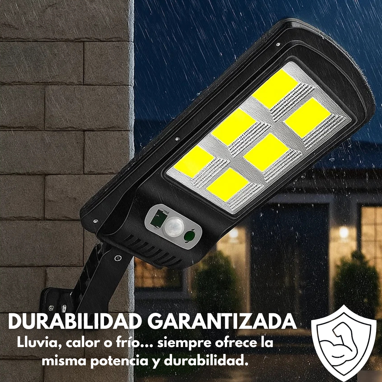Alumbrado LED con panel solar