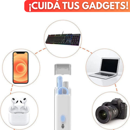Kit Limpieza Electrónica 7 en 1 – Dispositivos Siempre Impecables