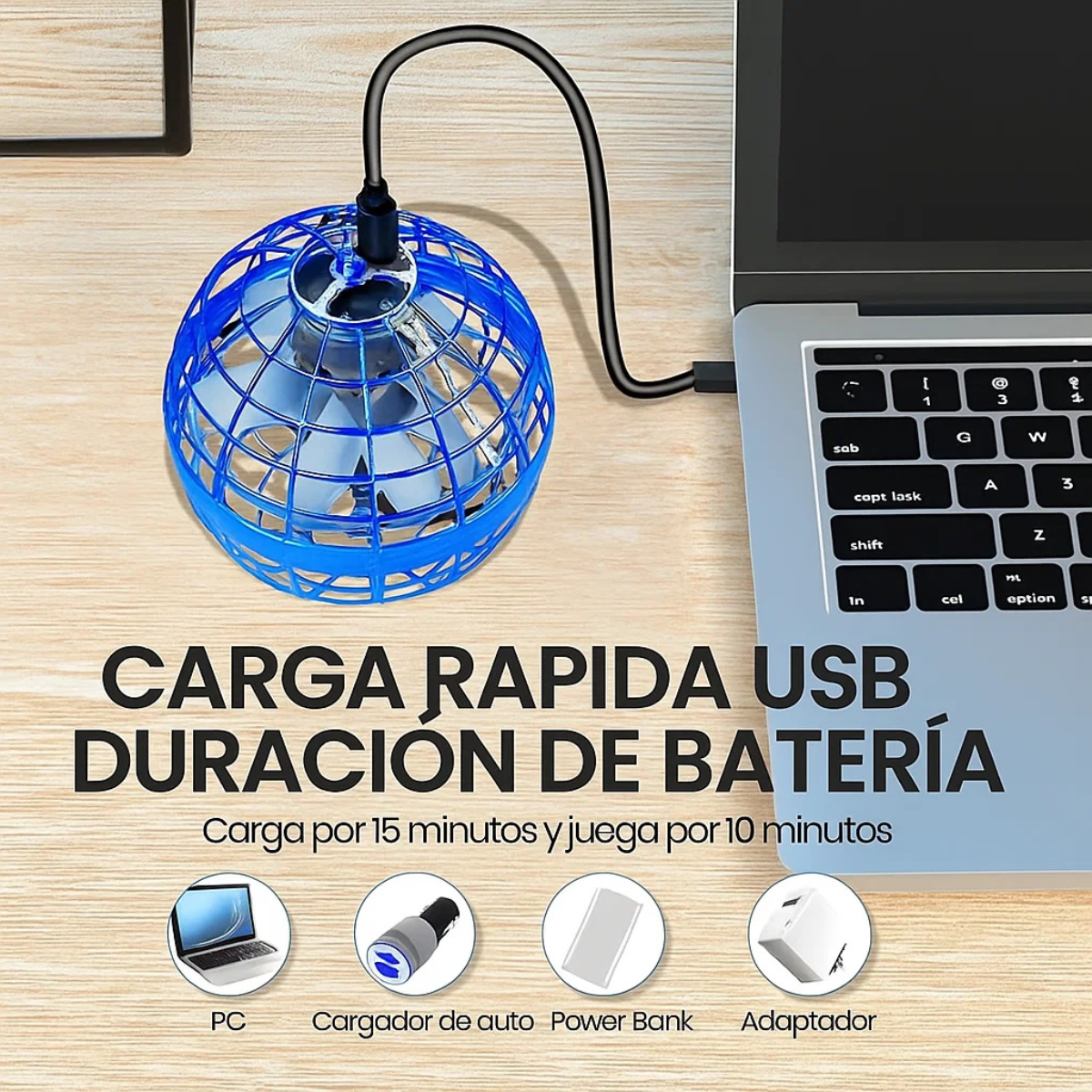 💫 Pelota voladora mágica