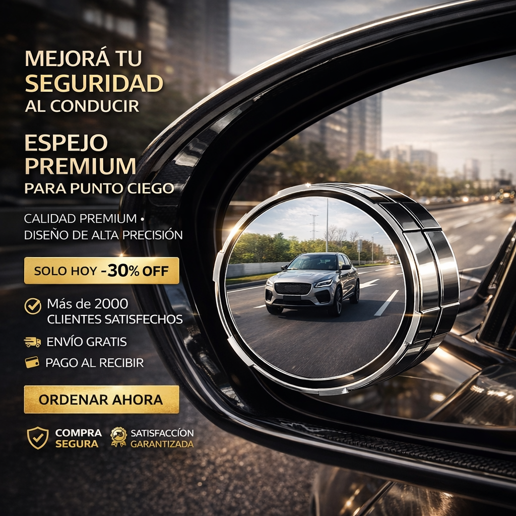 Eliminá el Punto Ciego y Manejá con Más Seguridad