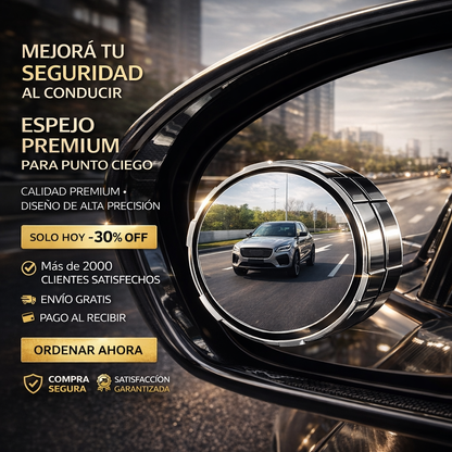 Eliminá el Punto Ciego y Manejá con Más Seguridad