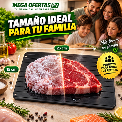 DescongelaMax™ – Descongelá Carne en Minutos Sin Microondas
