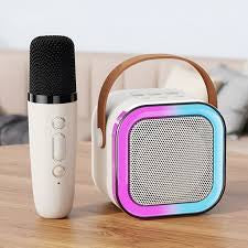 PARLANTE BLUETOOTH CON MICRÓFONO 🎤🎶BLANCO