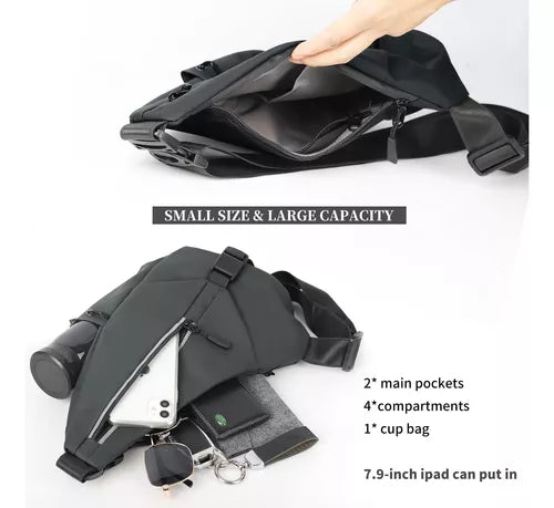 MOCHILA ANTIRROBO IMPERMEABLE SLIM