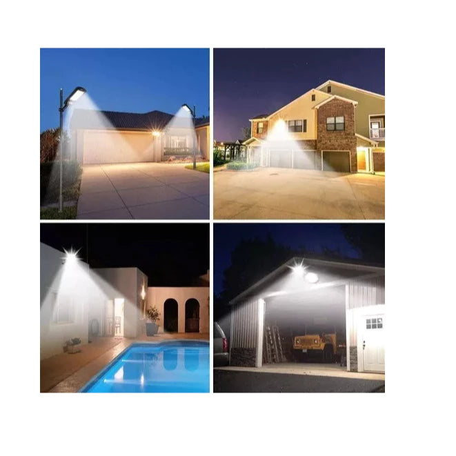 Alumbrado LED con panel solar