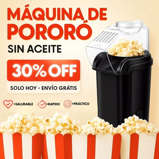 MAQUINA DE HACER PORORO SIN ACEITE