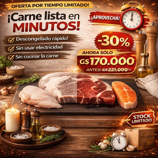 Descongelá en minutos, sin complicaciones