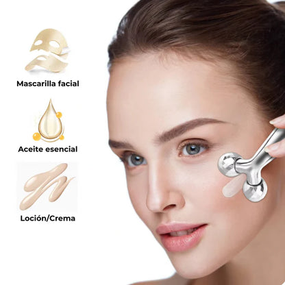 MASAJEADOR FACIAL 3D: REJUVENECE TU PIEL EN MINUTOS