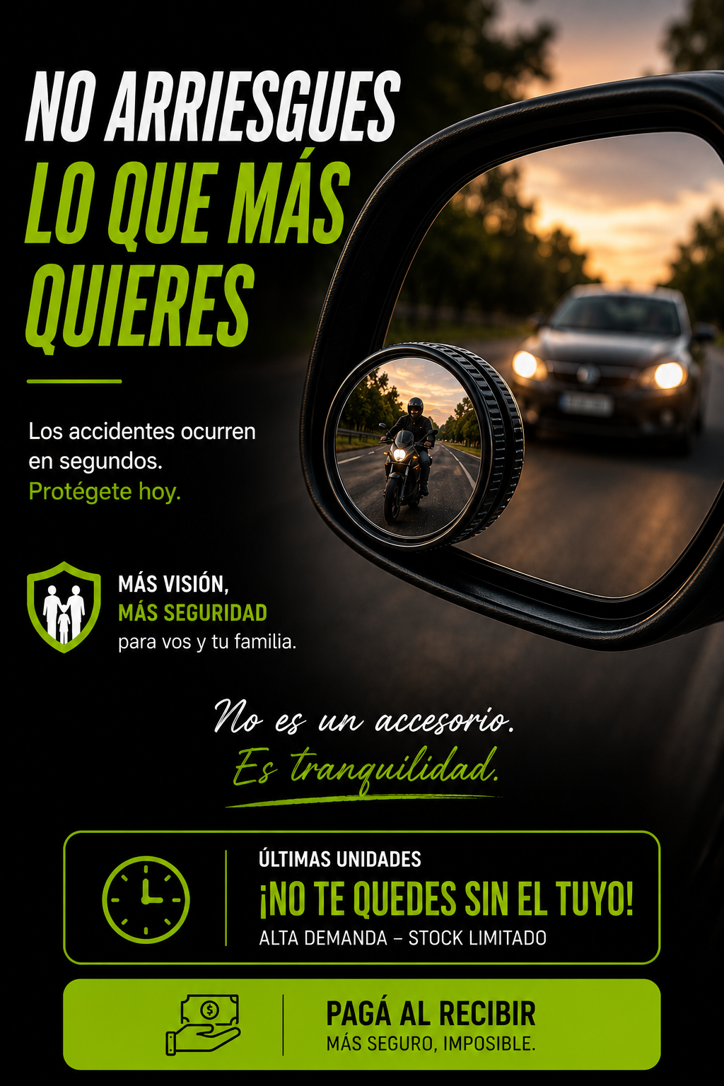 Eliminá el Punto Ciego y Manejá con Más Seguridad