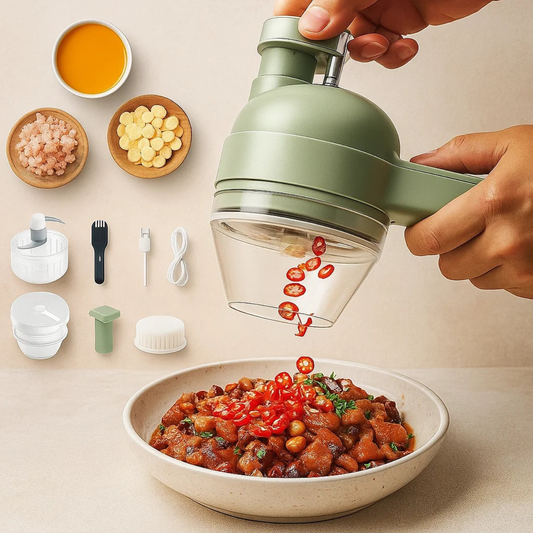 PROCESSADOR ELECTRICO PREMIUM  5 EN 1 , Todo lo que necesitás para tu cocina